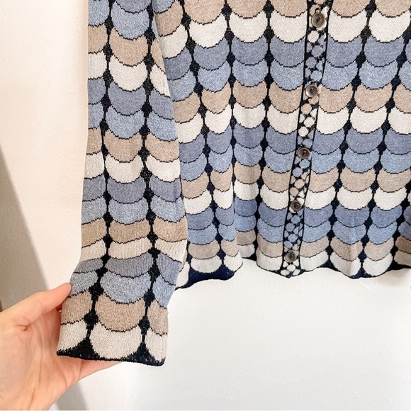 Intiwara | 100% Pima Cotton Button Front Cardigan - Picture 6 of 12